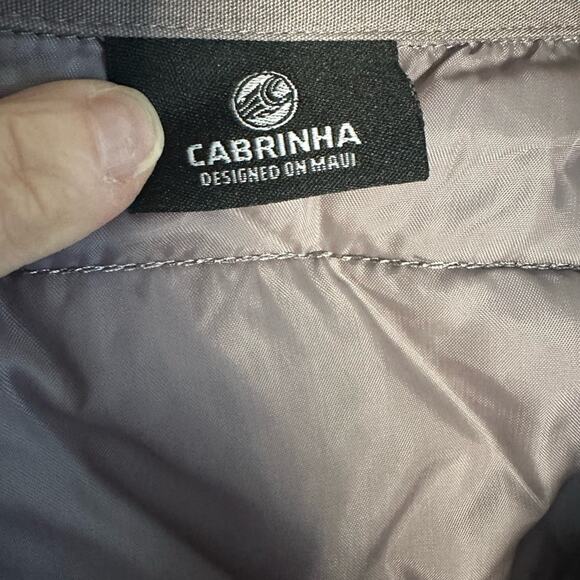 NEW Cabrinha Maui Long Sleeve Shacket Grey Logo Kiteboard Outdoors Windbreaker - Picture 3 of 10